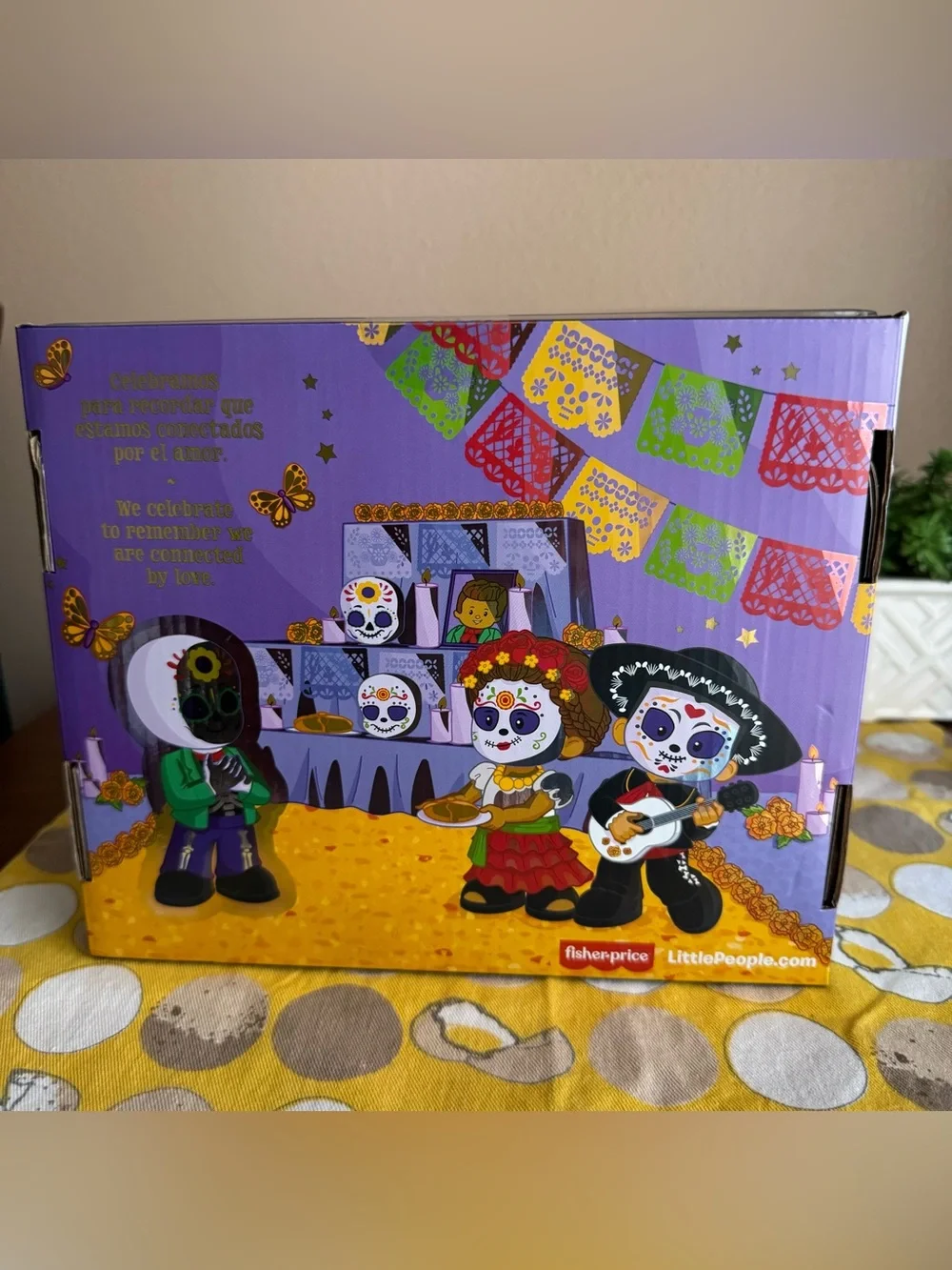 Little People new in box Dia de Muertos set of 3